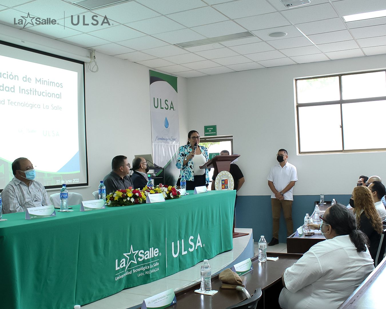 Dra. Maribel Duriez durante su ponencia sobre los resultados del proceso de verificación