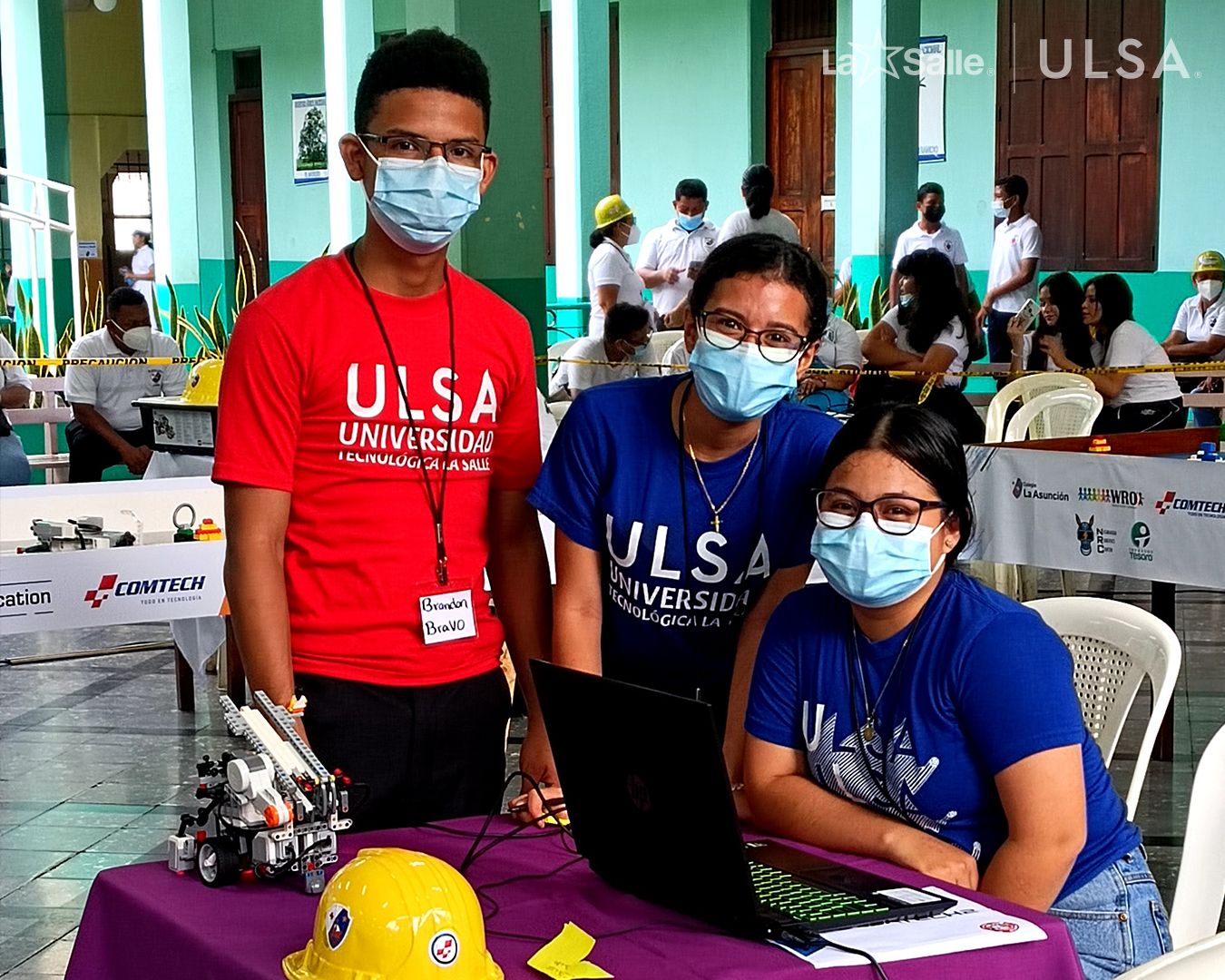 Estudiantes de ULSA que participaron en las Olimpiadas de Robótica, Reto 2022 – Sede Occidente